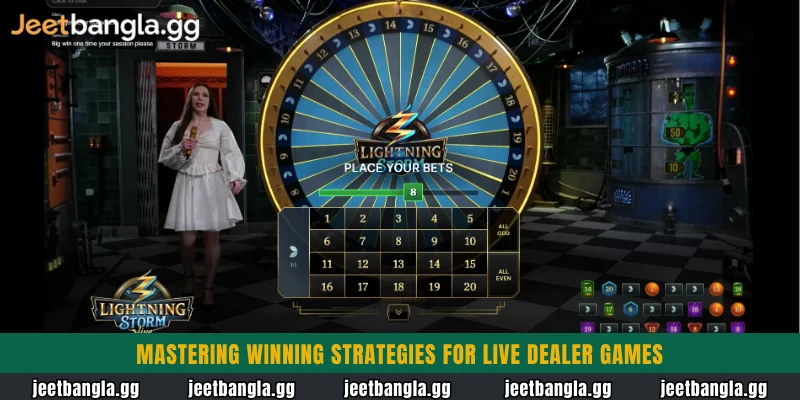 Mastering Winning Strategies for live dealer games