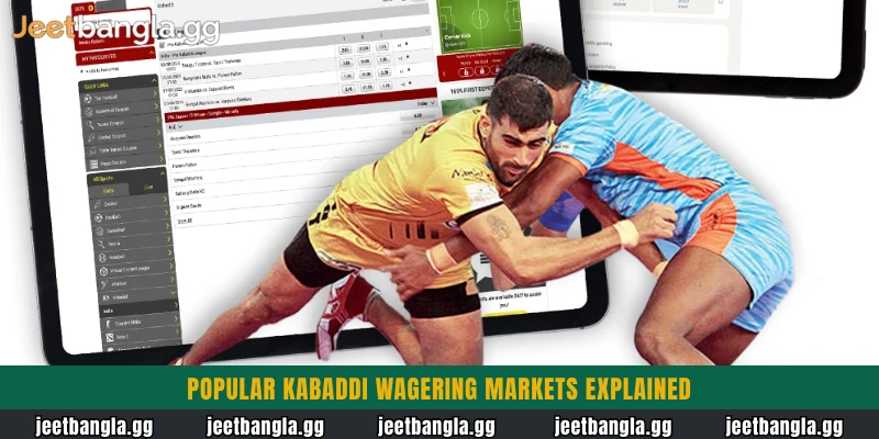 Kabaddi Betting Guide at Jeetbangla: Rules and Markets for players 3 Popular Kabaddi wagering markets explained