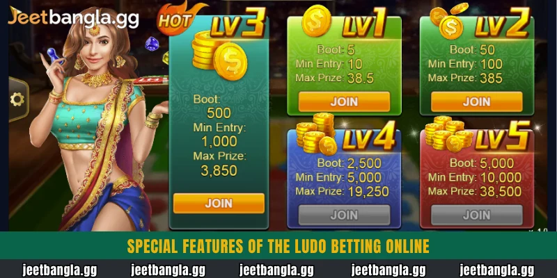 Jeetbangla 97.00% RTP Ludo Betting: The Bangladesh National Favorite 4 Special features of the Ludo Betting Online