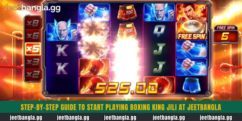 Step-by-step guide to start playing Boxing King Jili at Jeetbangla