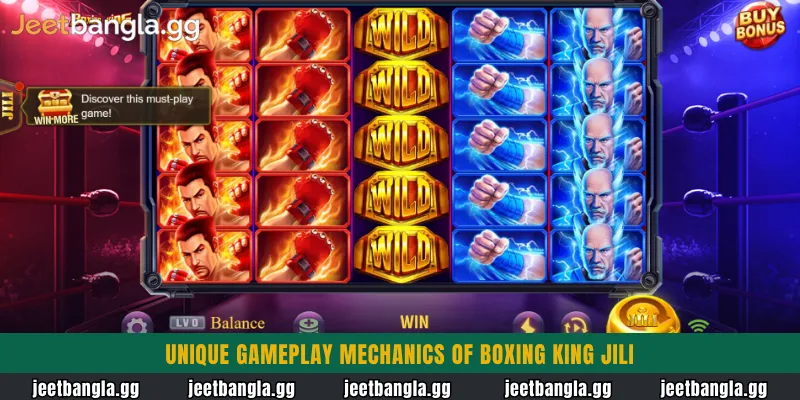 Unique gameplay mechanics of Boxing King Jili